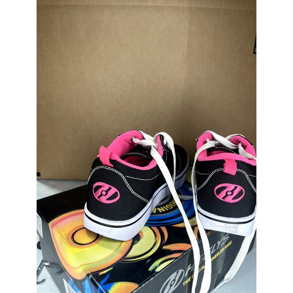 Heelys  He100760h Women's 6 Black White pink - Picture 2 of 6